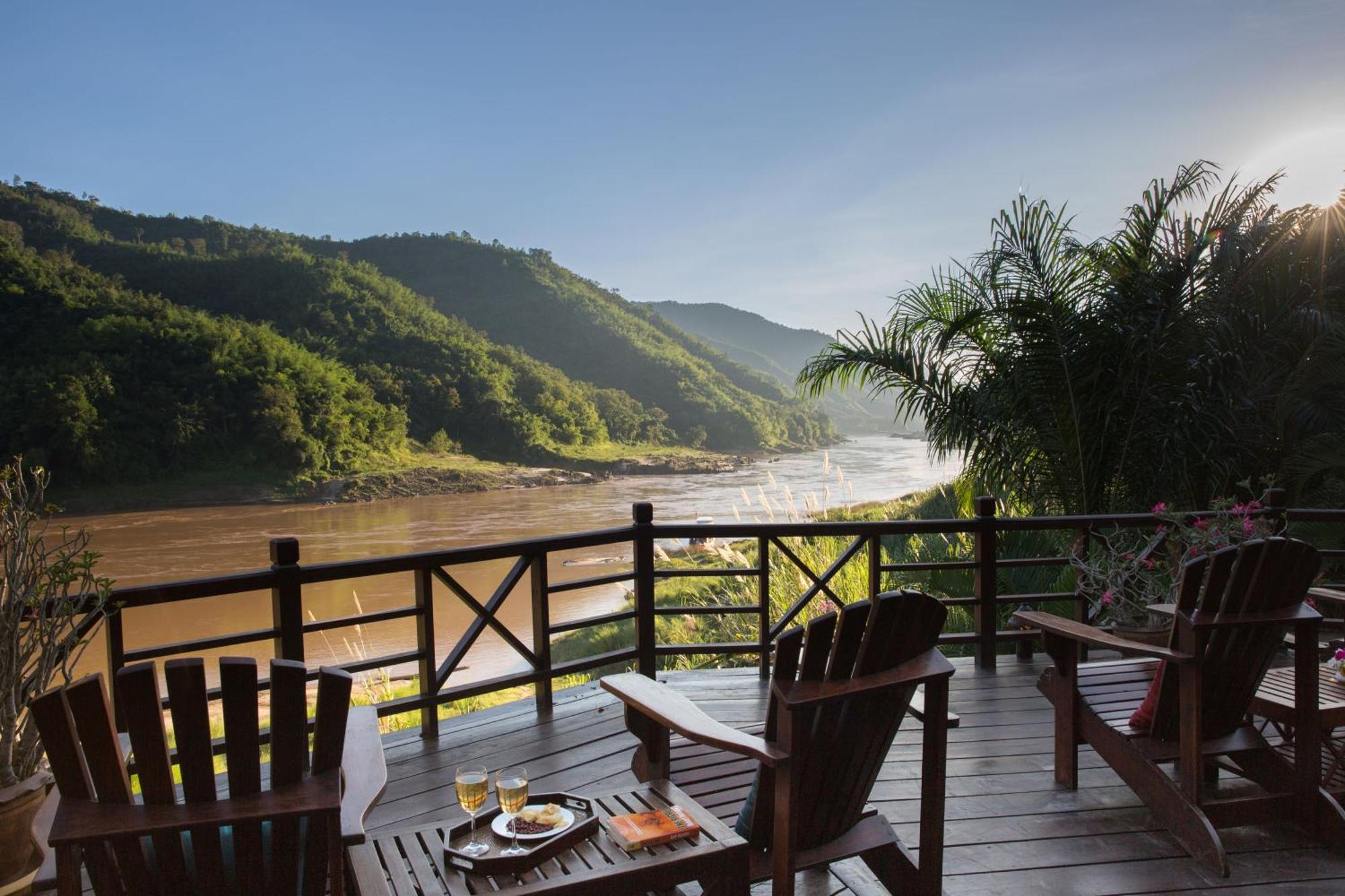 The Luang Say Lodge Muang Pakbèng المظهر الخارجي الصورة