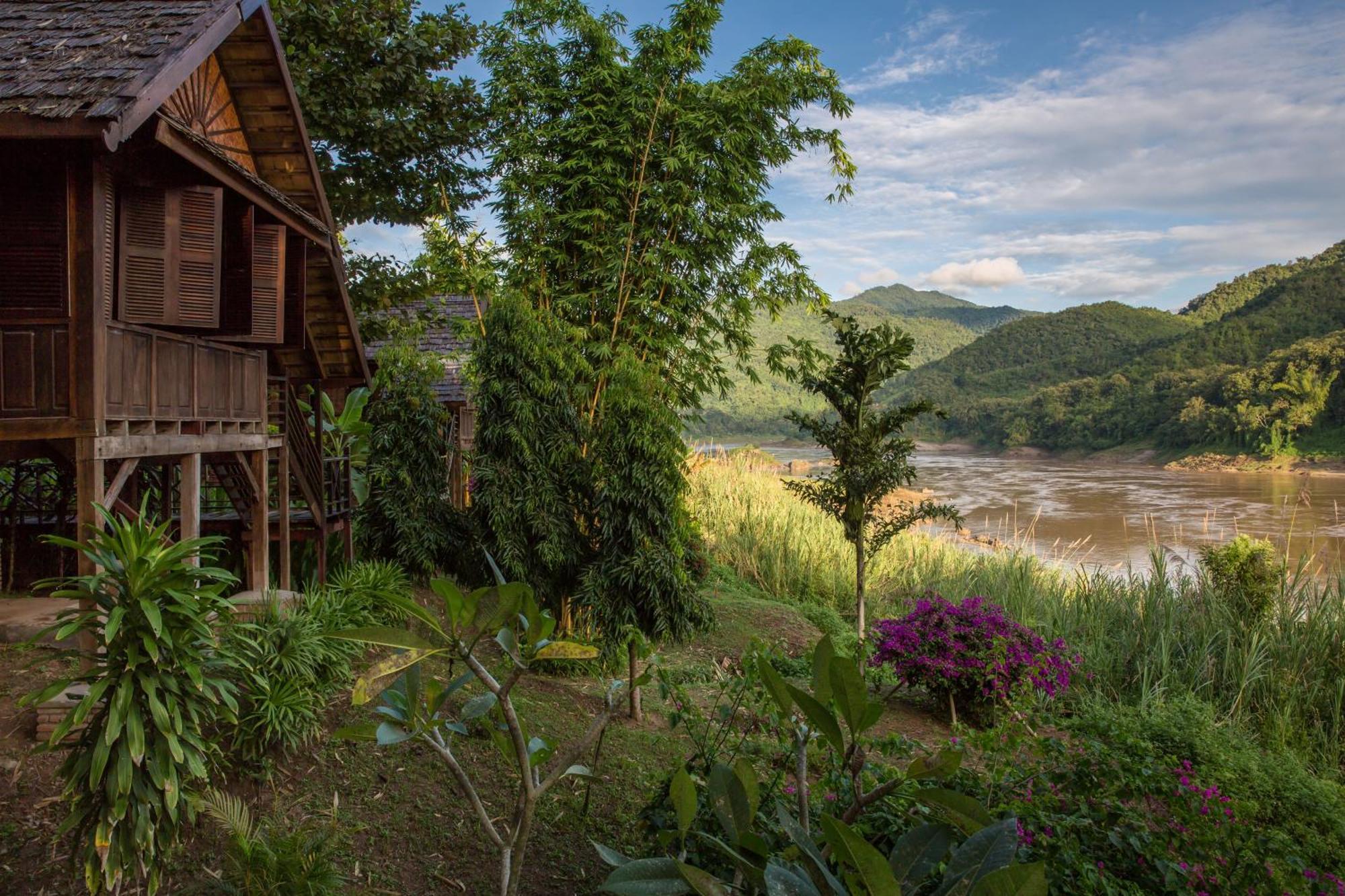 The Luang Say Lodge Muang Pakbèng المظهر الخارجي الصورة
