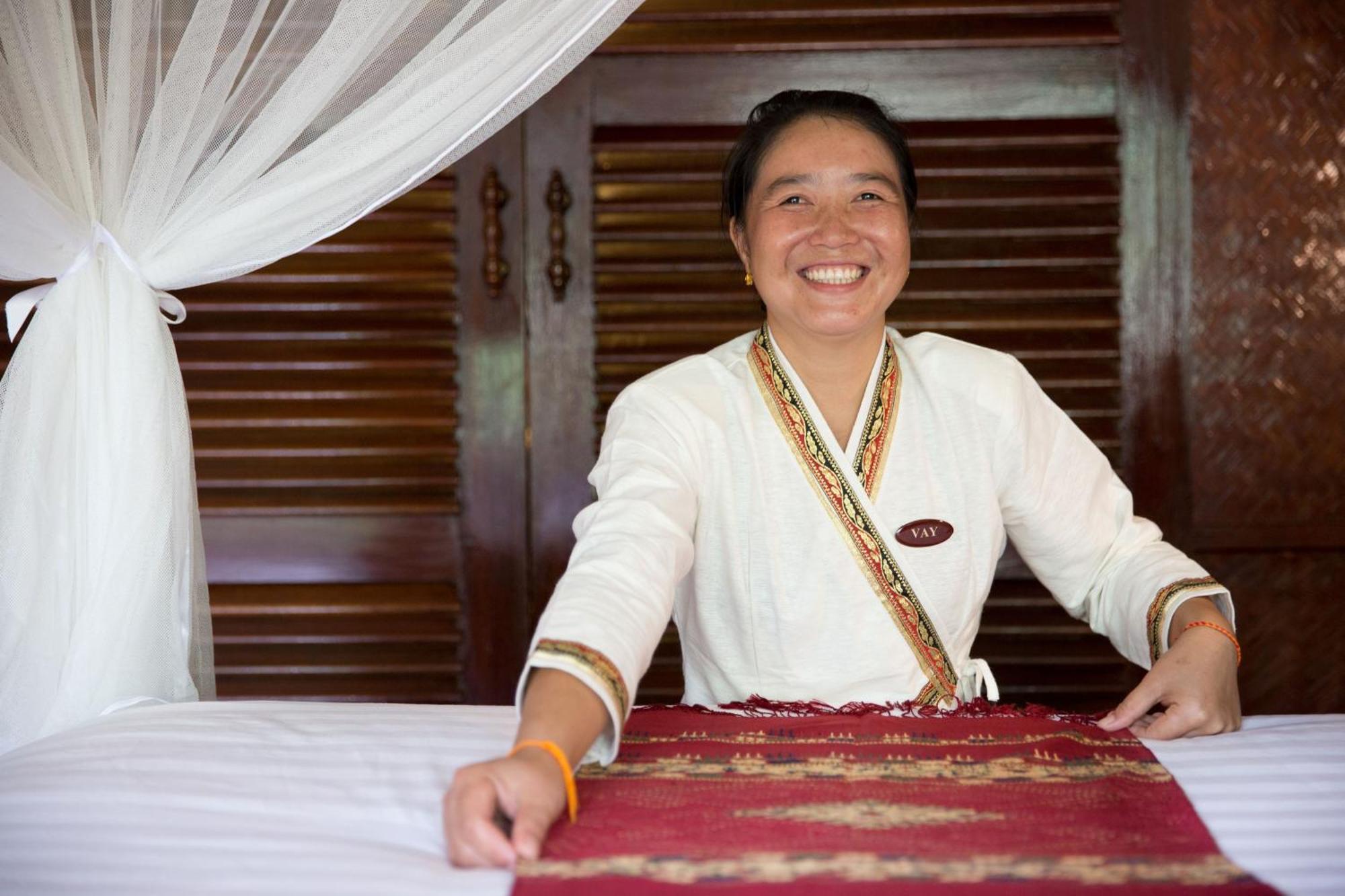 The Luang Say Lodge Muang Pakbèng المظهر الخارجي الصورة