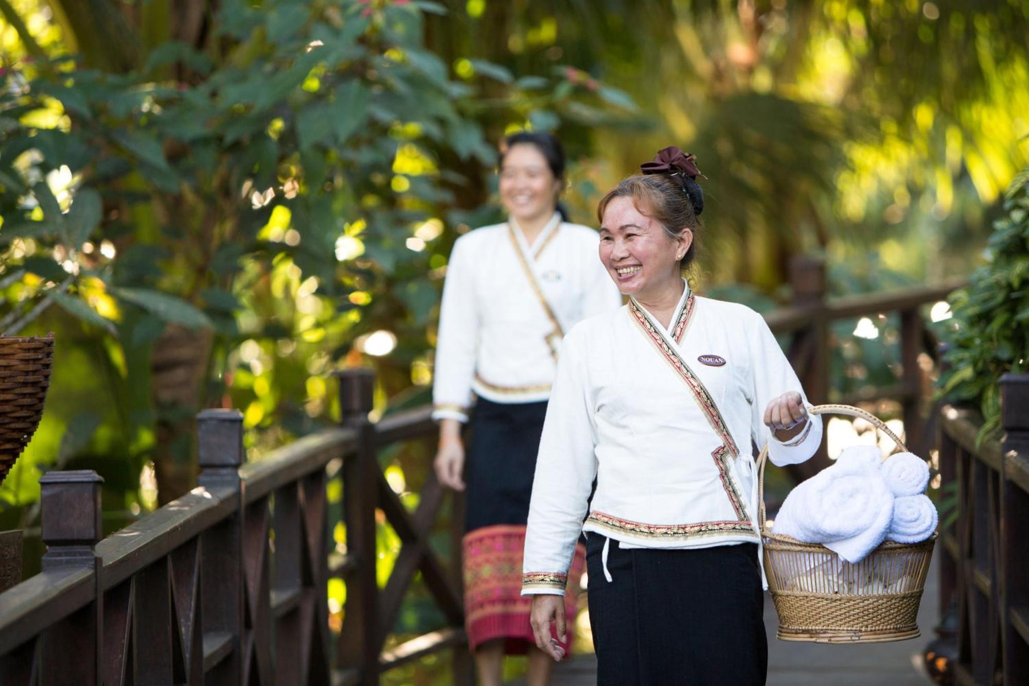 The Luang Say Lodge Muang Pakbèng المظهر الخارجي الصورة