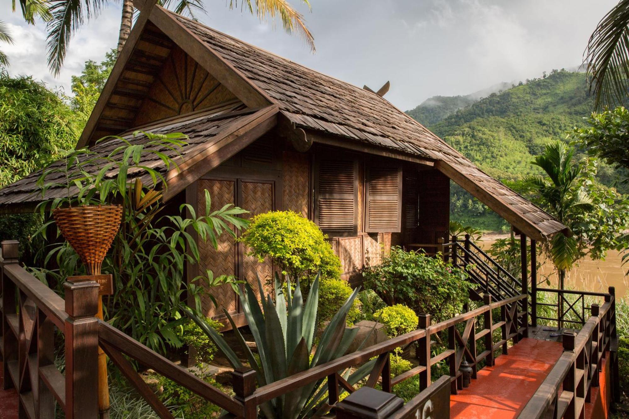 The Luang Say Lodge Muang Pakbèng المظهر الخارجي الصورة